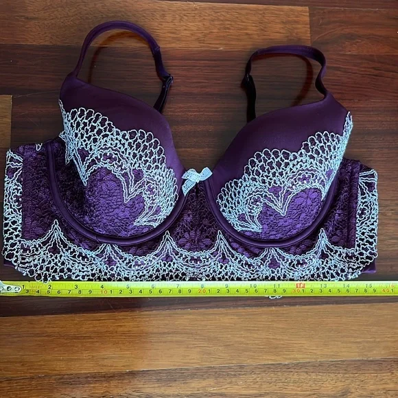 Womens 38c Victorias Secret Body by Victoria Longline lined demi Bustier Bra - Picture 4 of 11